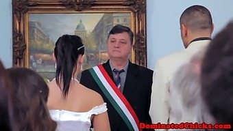 European Wedding Bride Submits To Domination In Hd Video