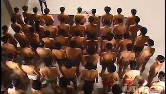 Uninhibited Group Sex With Japanese Performers In An Uncensored Bukkake Video