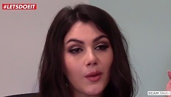 Valentina Nappi And Karma Rx Seduce Their Boss For Funding
