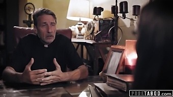 Priest Indulges In Forbidden Pleasure With Anxious Bride-To-Be