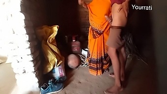 Country Couple Shares Intimate Moment In The Field With Visible Genitalia And Clear Hindi Audio