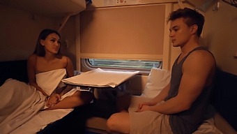 Busty Babe Gets Fucked By A Stranger On A Train