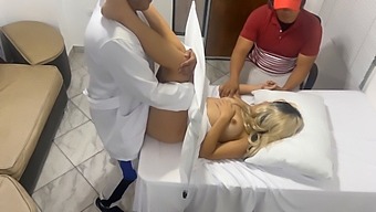 My Wife Gets Examined By A Gynecologist And I Catch Them Having Sex In This Ntr Video