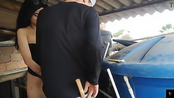 Part 1: Stepdaughter'S Slut Gets Fucked By A Plumber While He Leaves The House