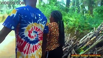 African Maiden Gets Fucked By Big Black Cock Pornstar
