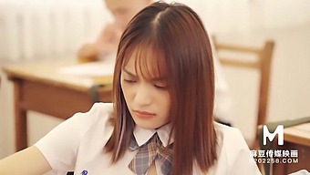 Mdhs-0009: Asian Schoolgirl Gets Naughty With Sex Toys In High Definition