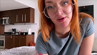 Watch A Stunning Redhead Squirt And Cum On A Cock In This Intense Video
