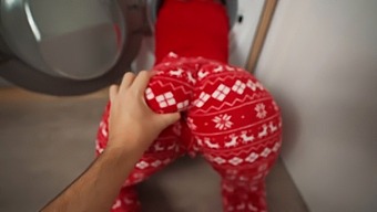 Step Mom Gets Trapped In Washer, Leads To Explicit Encounter With Step Son