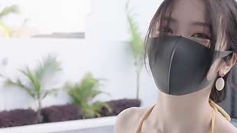 Hd Pov Video: A Romantic Encounter With An Asian Babe On A Deserted Island