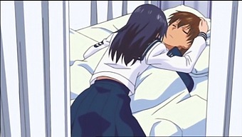 A Well-Endowed Sister With Large Breasts Gets Her Japanese-Style Pussy Pounded In The School Clinic
