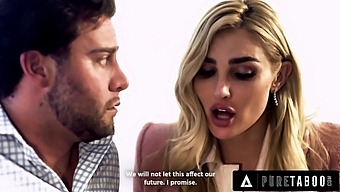 Kenzie Anne, A Blonde Bombshell, Experiences An Unexpected Internal Ejaculation From A Habitual Deceiver