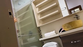 Latina Housewife Celestealba Seduces A Masked Intruder For Sex