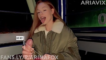 Aphrodite'S First Date Leads To Public Oral Pleasure And Hd Close-Up