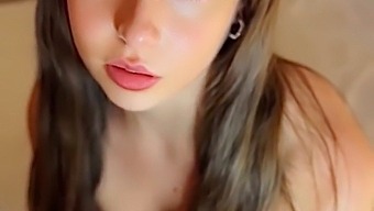 My Petite Frame And Innocent Look Make Me A Pro At Giving My Friend A Mind-Blowing Blowjob, Resulting In A Fast And Intense Bareback Climax.