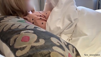 Intimate Moment Between Stepmom And Stepson In A Hotel Room