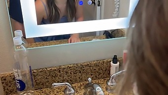 Horny Bridesmaid Secretly Gives Me A Wild Blowjob In Dorm