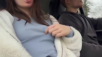 A Petite Amateur Couple’s Hot Christmas Scene With Oral And Vaginal Sex And Creampie.