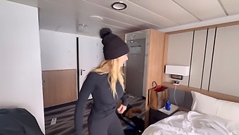 Sultry Natural Tits And Hot Blowjob On A Cruise Vacation