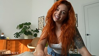 Sinatra Monroe'S Red Hair And Ass Get Attention In This Gym-Based Porn Video.