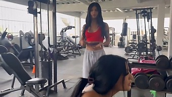 My Trainer, May Hernandez, Is Trans And Gets Me Squatting Naked.