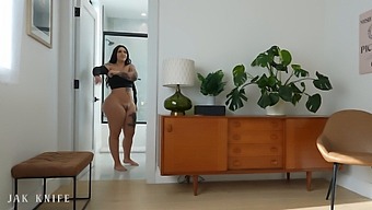 My Roommate With A Big Ass Swallows My Cock In All Holes - Roxanne Roselle